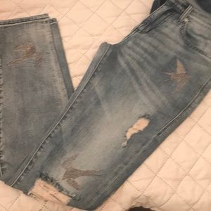 Rock & Republic distressed Jeans